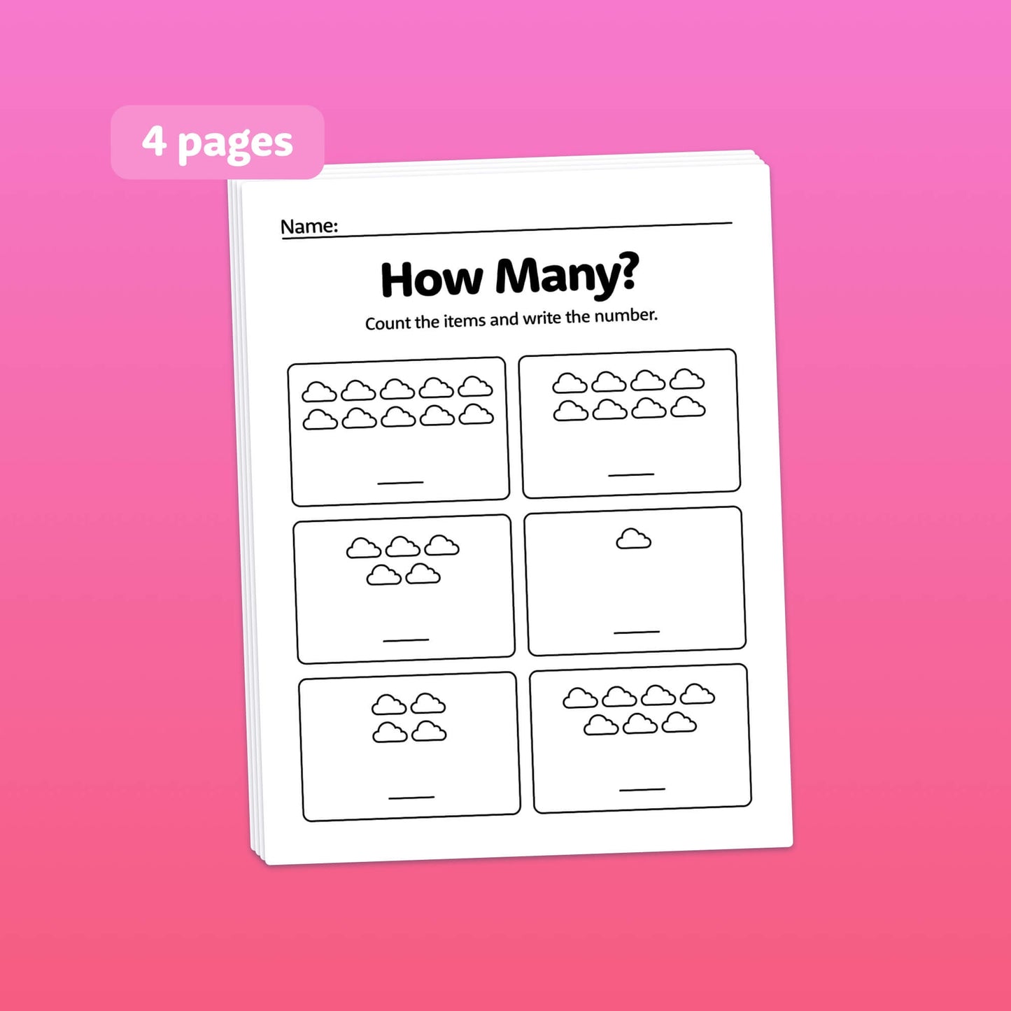 how many objects printable
