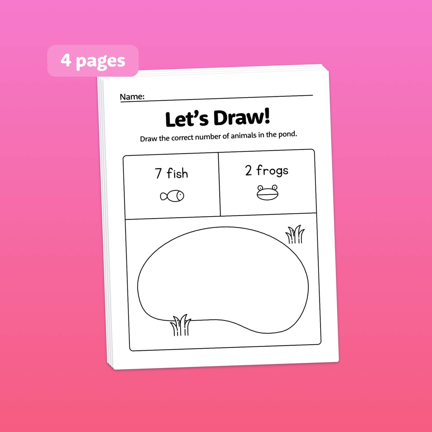 counting and cardinality worksheets