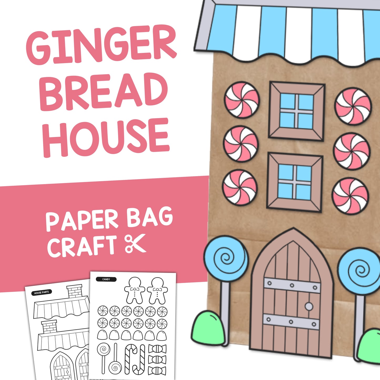 Cute winter kindergarten craftivity