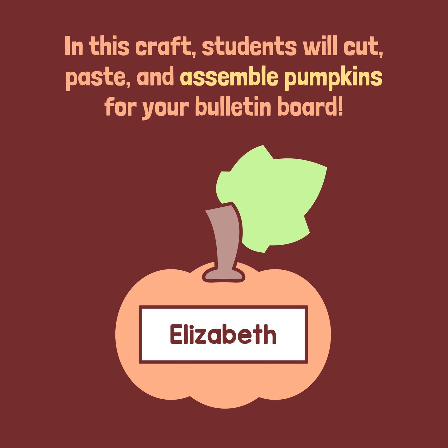 Kindergarten fall bulletin boards