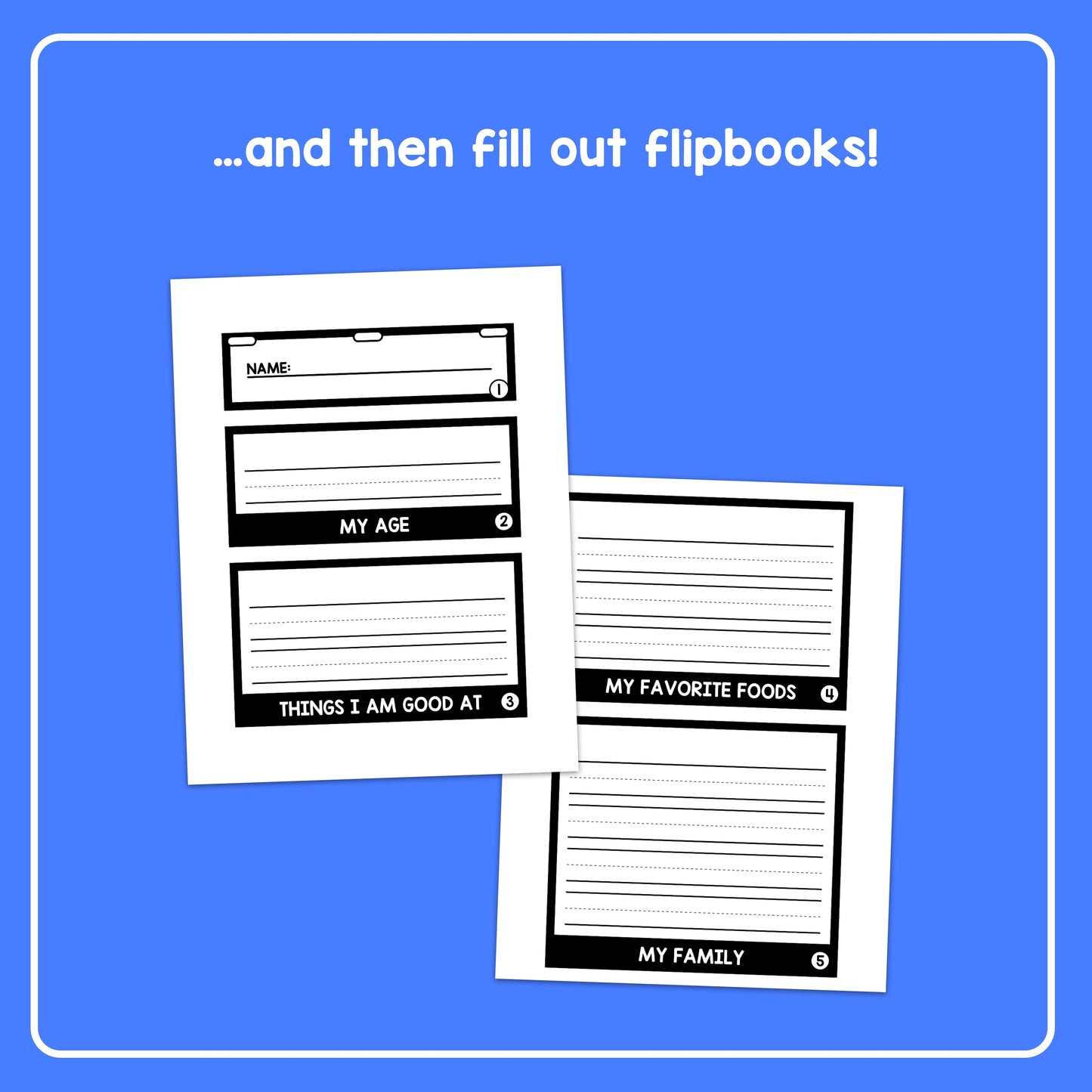 'About me' icebreaker worksheets
