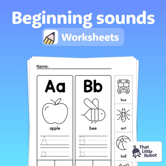 Alphabet beginning sound worksheets