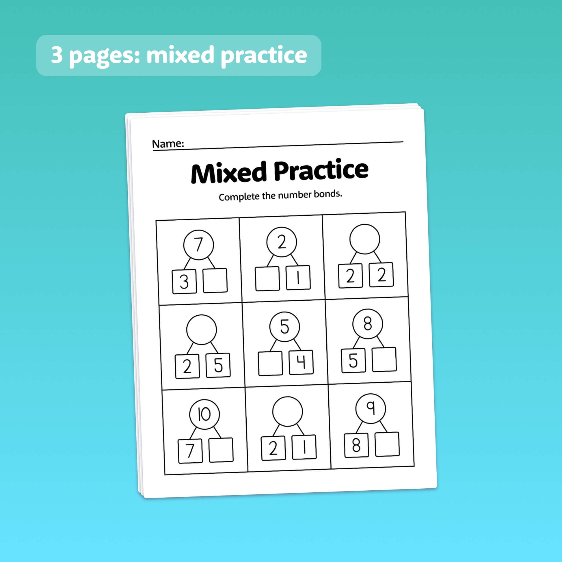 Composing And Decomposing Numbers Worksheet Composing And Decomposing