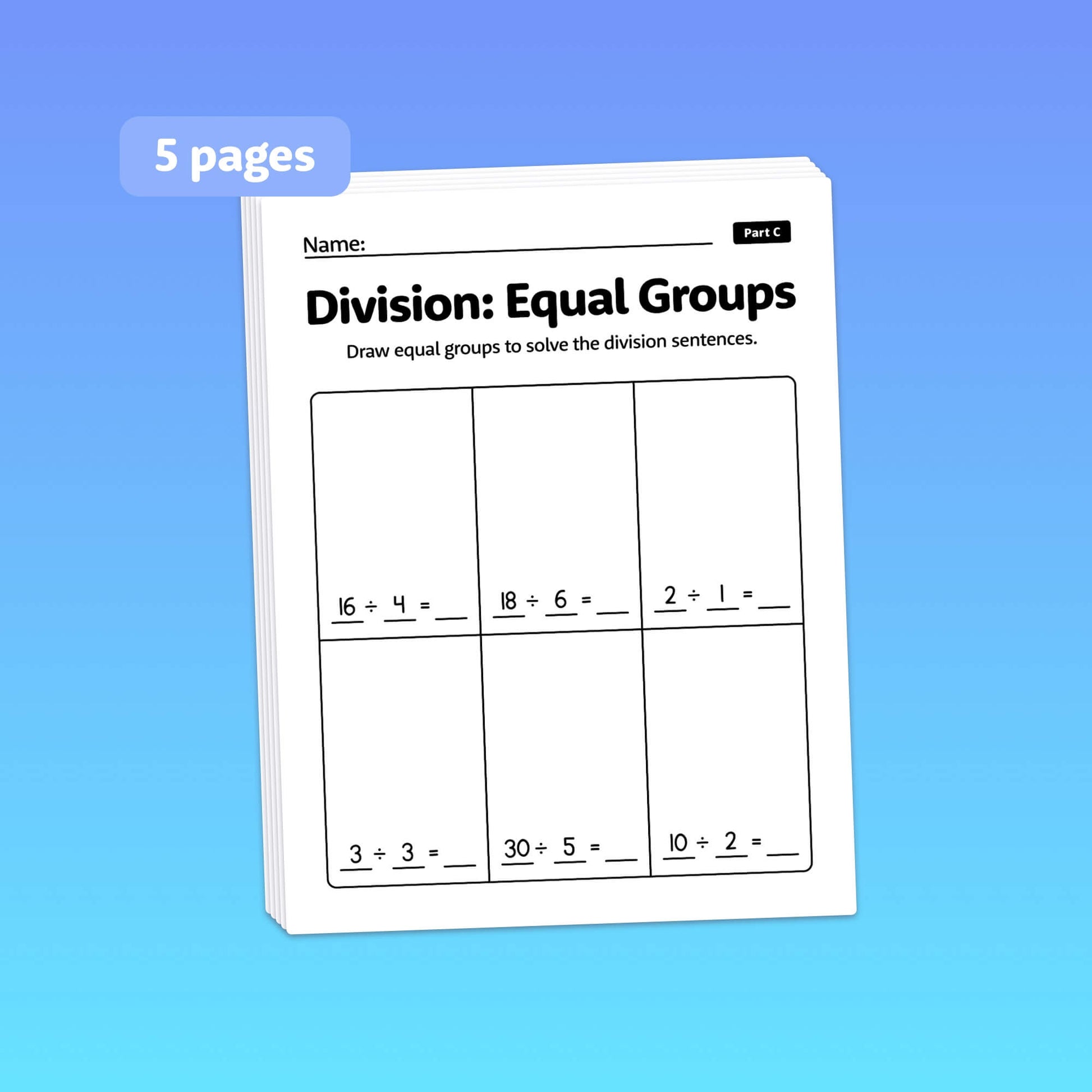 division-equal-groups-worksheets-printable-pdf-that-little-robot for Free Printable Equal Groups Worksheets Division: Equal Groups Worksheets (Printable PDF) – That Little Robot for Free Printable Equal Groups Worksheets