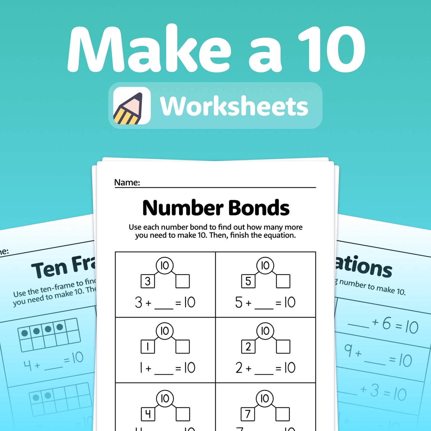 Make a 10 Worksheets