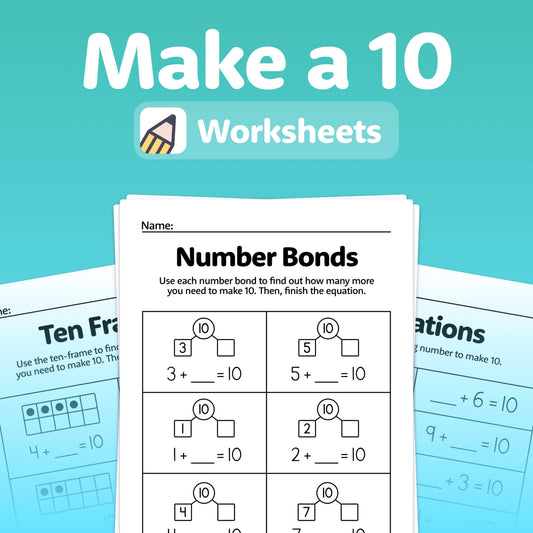 Make a 10 Worksheets