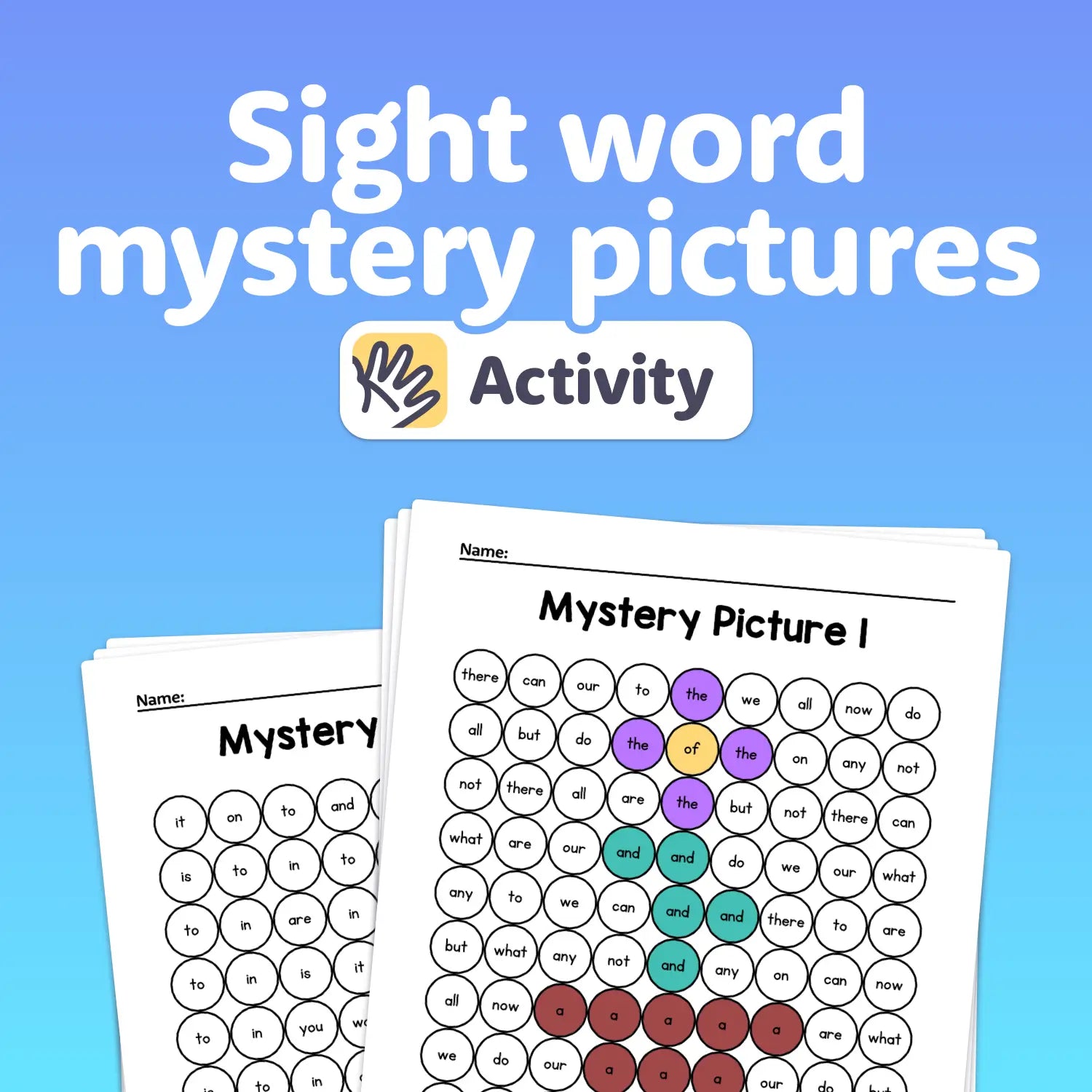 Two worksheets are displayed side by side.