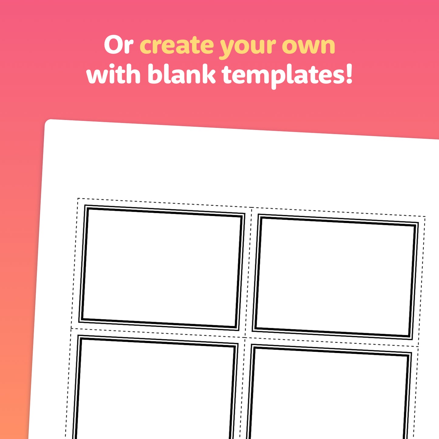 Blank templates for creating your own custom classroom reward coupons.