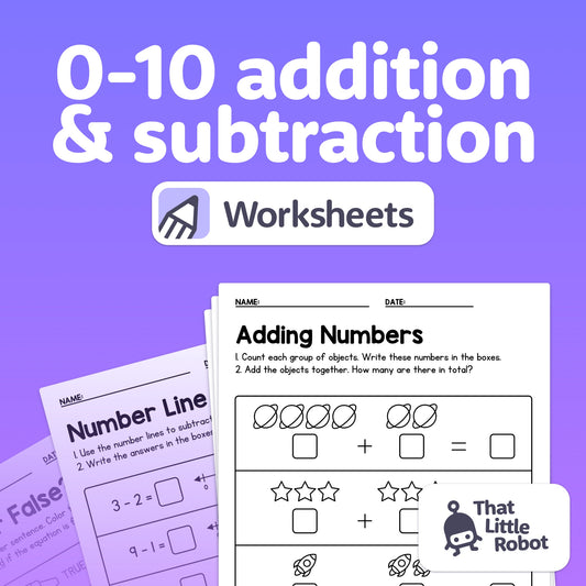 0-10 addition and subtraction activities