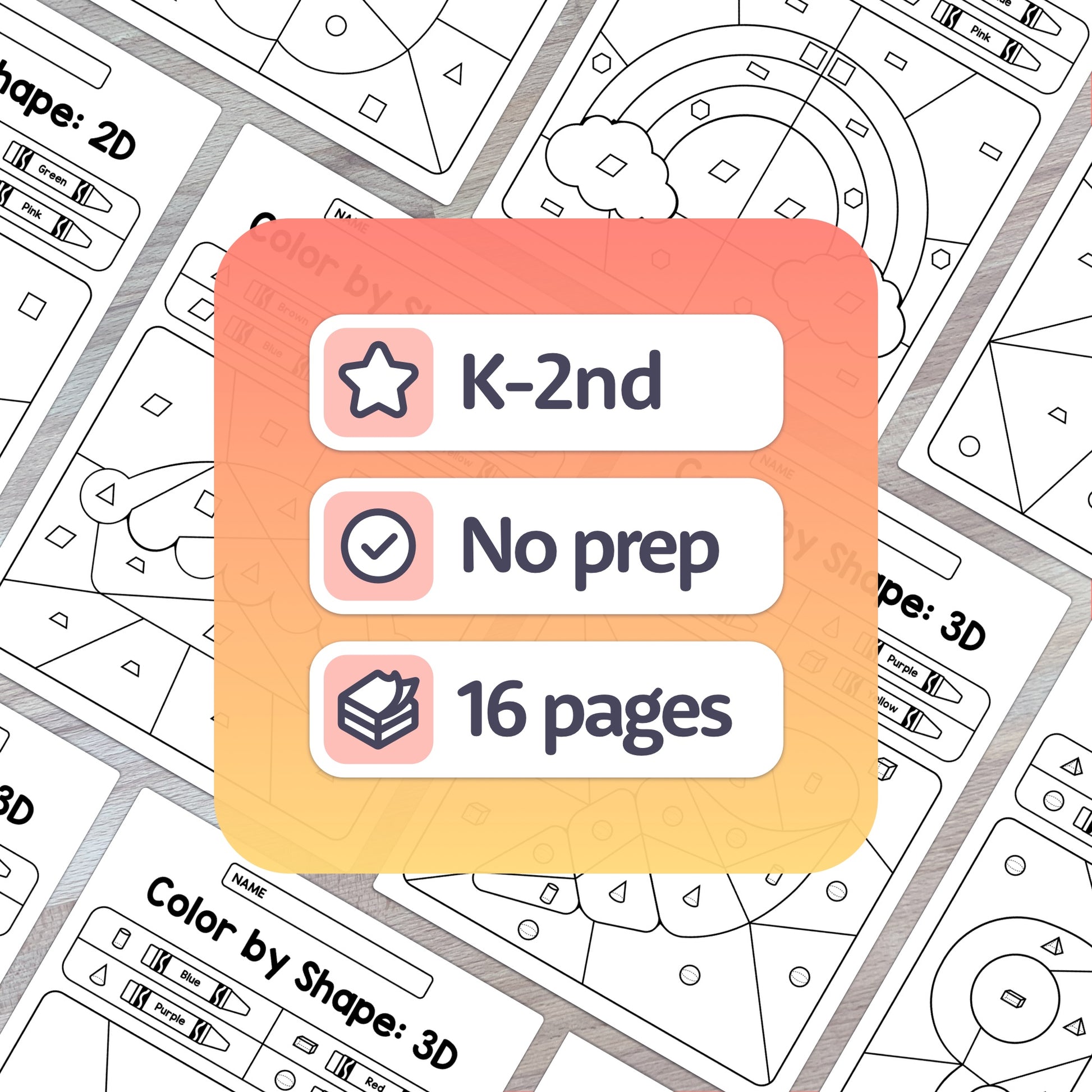 Sort and classify shapes activities